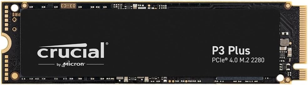 Crucial P3 Plus NVMe SSD