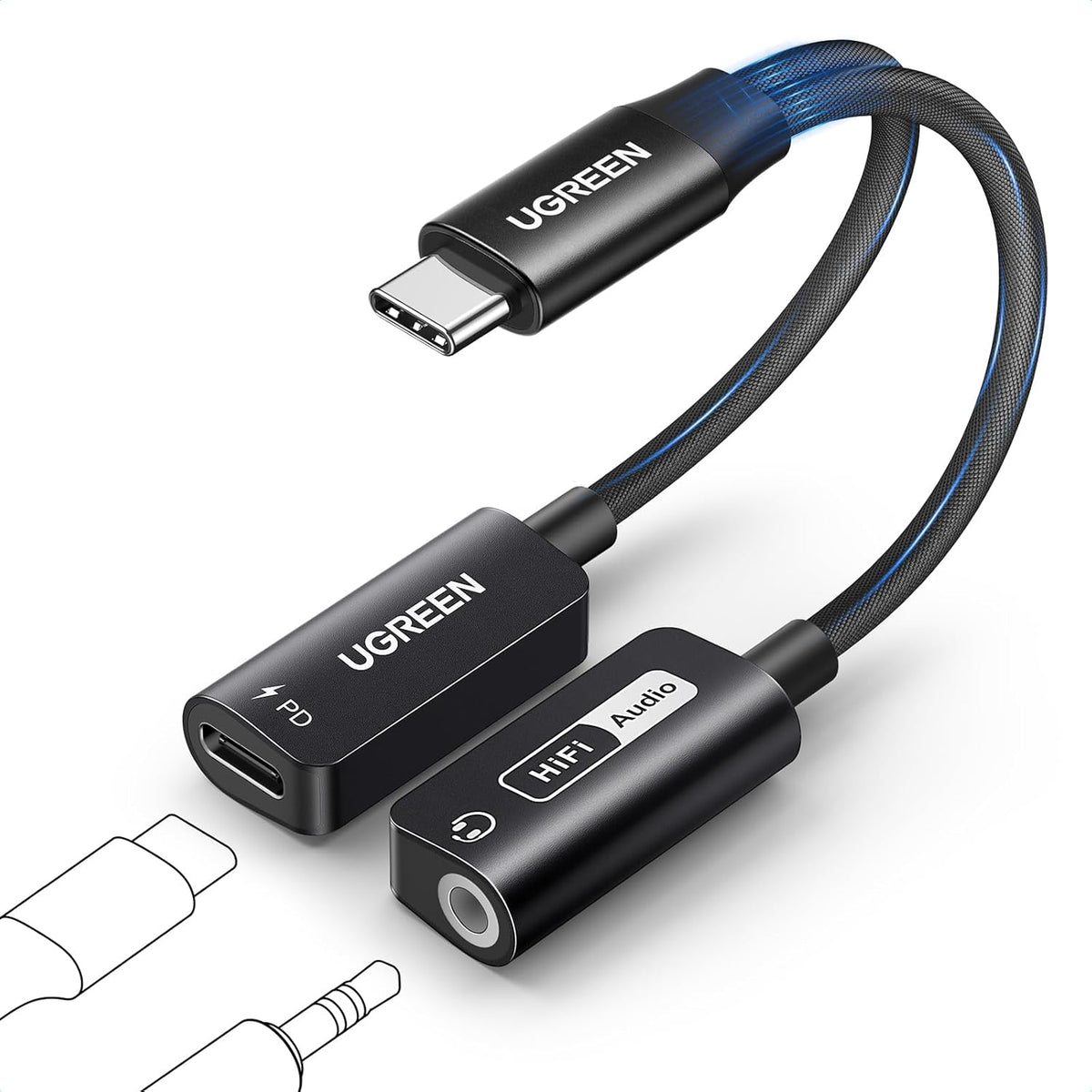 Ugreen USB-C to 3.5mm Audio Adapter